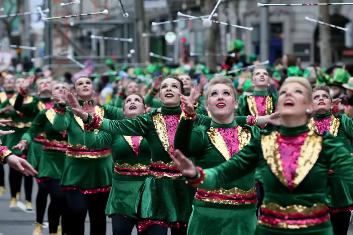 Performers at the St Patricks Day Parade httpsstpatricksfestivalie